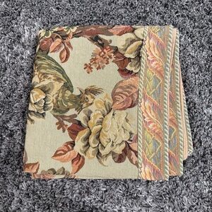 Renaissance Woven Art New York Floral Tapestry 57X57